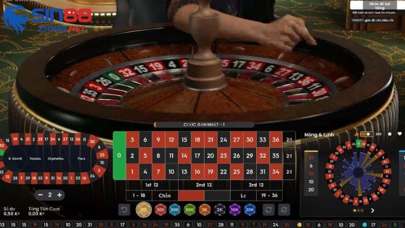 Bộ môn roulette ăn khách